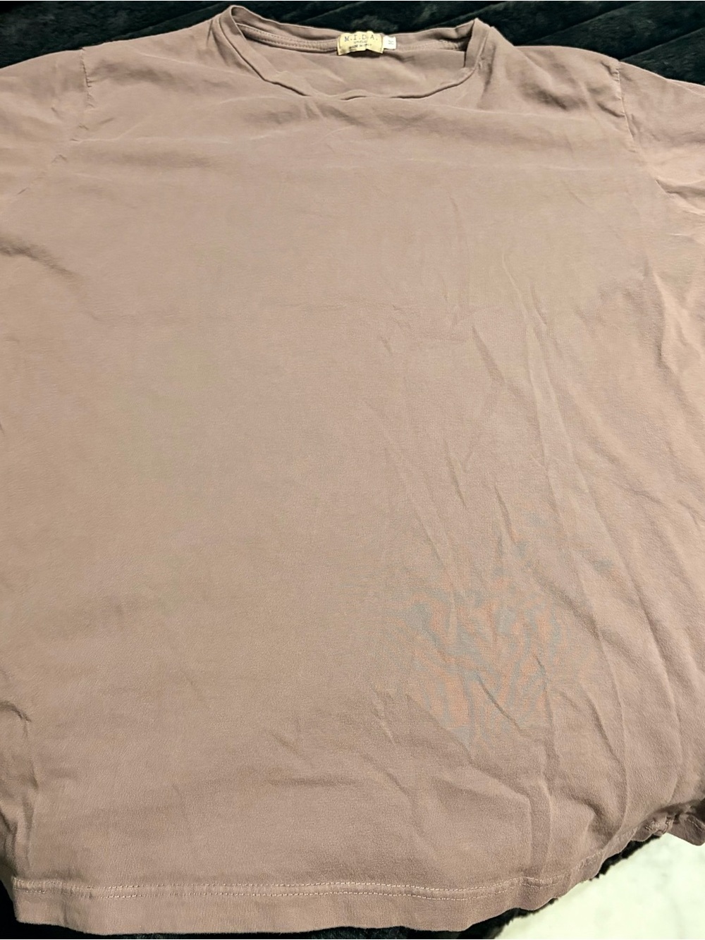 M.I.D.A. Dusty Mauve Crewneck Tee